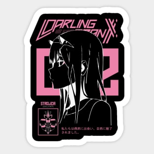 ZERO TWO - Darling (exclusive design) Sticker